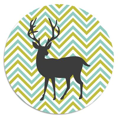 'Yo Deer!'' Wandteller - Ø 24 cm