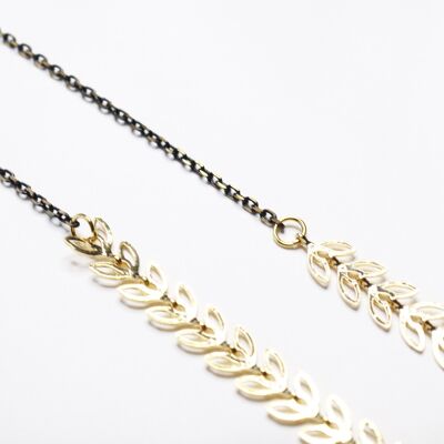 Golden goddess necklace (nl0028)