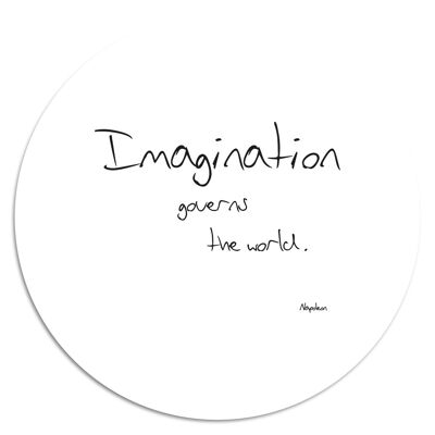 Imagination'' Wandteller - Ø 15cm