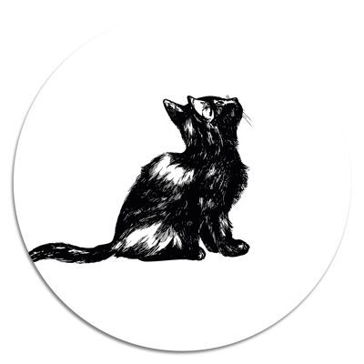 'Catsy'' Wandteller - Ø 15 cm