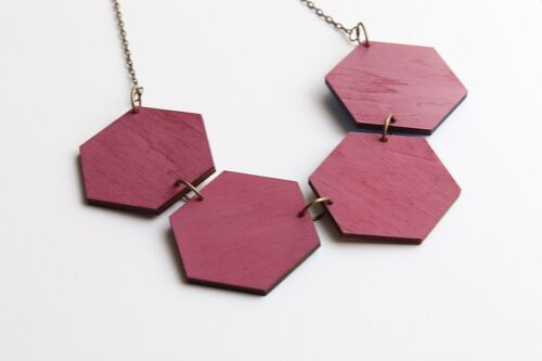 Autumn reversible necklace