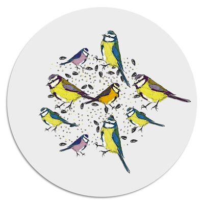 'Birds Of Love'' Wandteller - Ø 15 cm