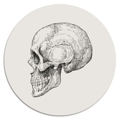 'Skull'' Wandteller - Ø 15 cm