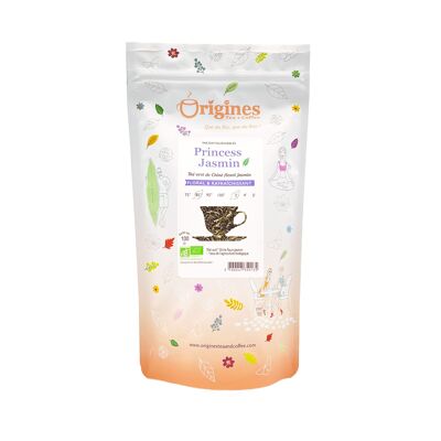 Princess Jasmine China Organic Green Tea - 100 g bag