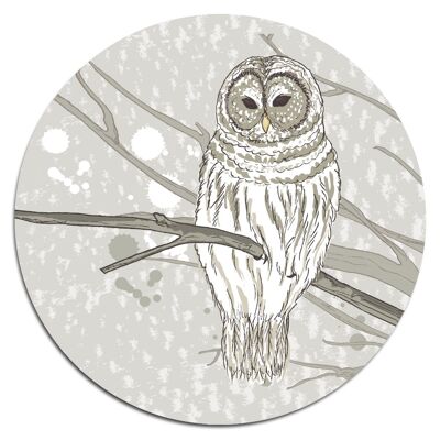 'Owly'' Wandteller - Ø 19 cm