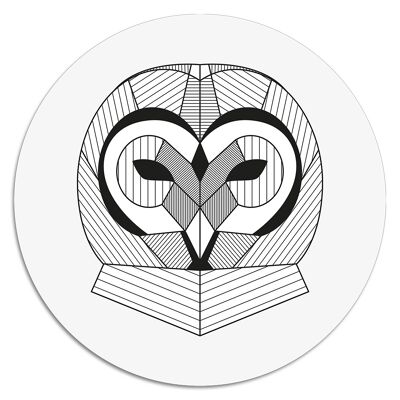 Owly'' Wandteller - Ø 19cm