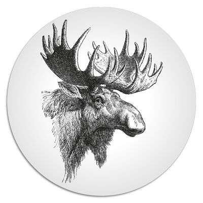 Elk'' Wandteller - Ø 19cm