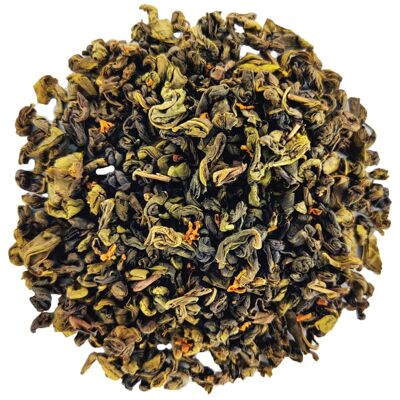 Organic Green Tea Vanilla Trésor des Mayas - South Korea - Bulk 1 kg