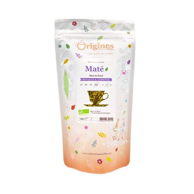 Organic Green Mate Brazil - 100 g bag