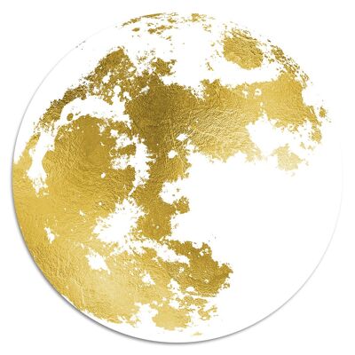 'Golden Globus'' Wandteller - Ø 15 cm