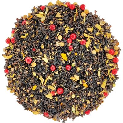 Organic black tea Spicy Chaï - Ceylon - Bulk 1 kg