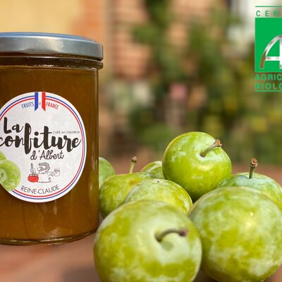 Confiture bio de Reine Claude