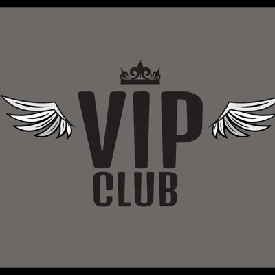 VIP CLUB'' Fußmatte - 70x50 cm