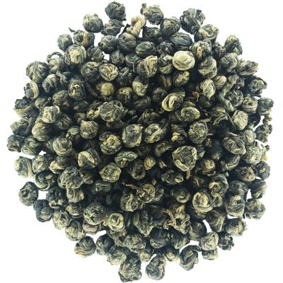 Bio-Grüntee-Perlen aus Jasmin China - Bulk 1 kg