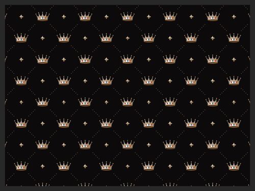 "Crowns" Fußmatte - 80x60 cm