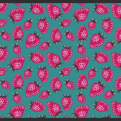 "Strawberries" Fußmatte - 55x40 cm