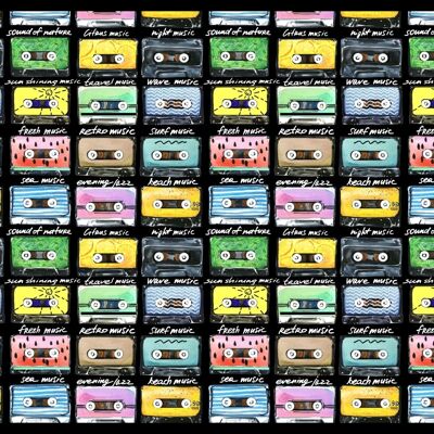 "Cassettes" Fußmatte - 80x60 cm