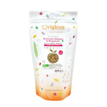 Rencontre Bergamote & Mangue Bio - Chine - Sachet 100g 1