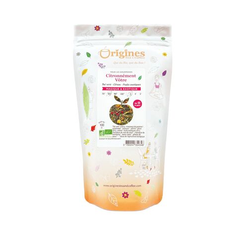 Citronnement vôtre Bio - Chine - Sachet 100g