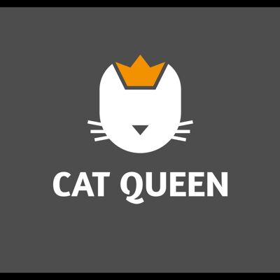 "Cat Queen" Napfunterlage - 60x45