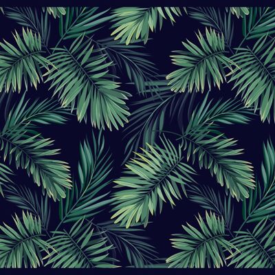 "Dark Green Leafes" Napfunterlage - 40x30