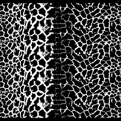 "Fur Pattern" Napfunterlage - 40x30