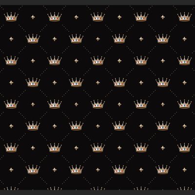"Crowns" Napfunterlage - 60x45