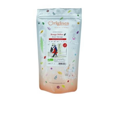 Organic Rouge Délice Black Tea - 100 g bag