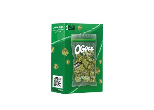 Chocolate OGeez 1 PACK 35g Popping Candy