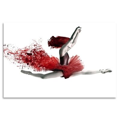 "Bleeding Skirt" Acrylglasbild - 90x60cm