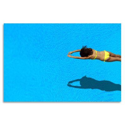 "Swimmingpool" Acrylglasbild - 120x80cm