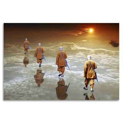 "Lonely Warrior" Acrylglasbild - 180x120cm
