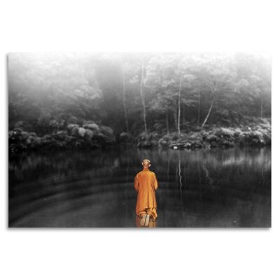 "Lonely Priest" Acrylglasbild - 180x120cm