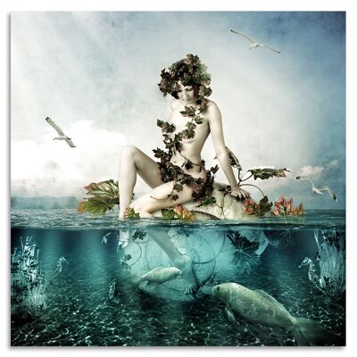 "Underwater" Acrylglasbild - 50x50cm