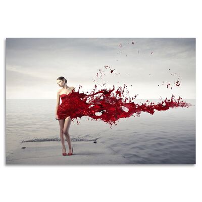 "Bleeding" Acrylglasbild - 120x80cm
