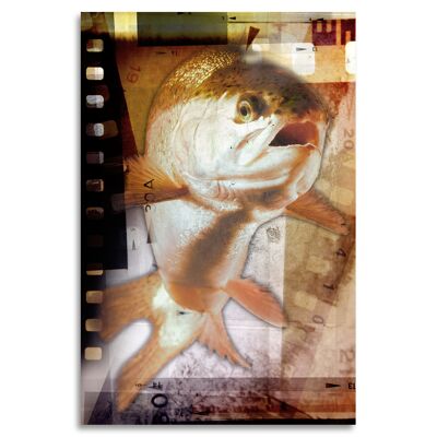 "Fishy" Acrylglasbild - 120x180cm