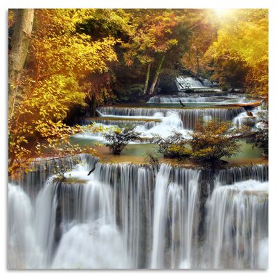 "Waterfalls" Acrylglasbild - 100x100cm