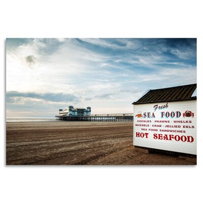 "Hot Seafood" Acrylglasbild - 120x80cm