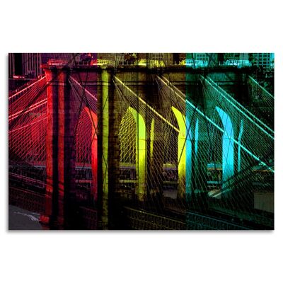 "Pop Bridges" Acrylglasbild - 180x120cm