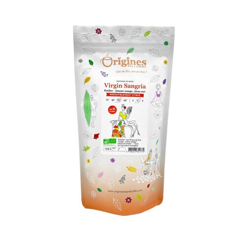 Rooïbos Bio Virgin Sangria - Sachet 100 g