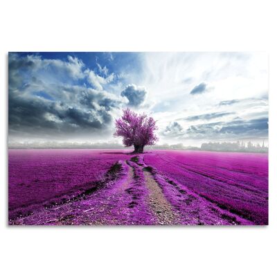 "Violet Dream" Acrylglasbild - 90x60cm