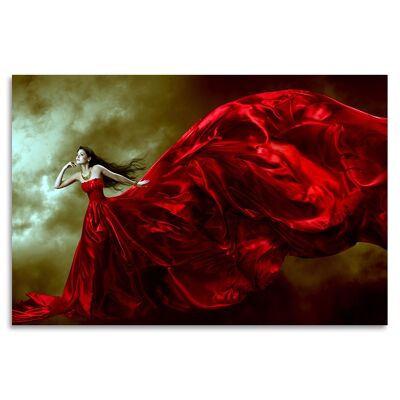 "Blood Skirt" Acrylglasbild - 120x80cm