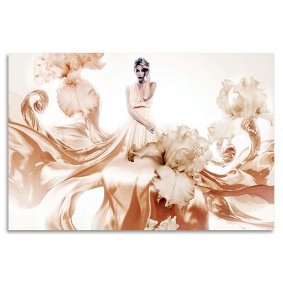 "Lovely Lady" Acrylglasbild - 180x120cm
