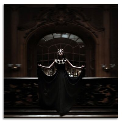 "Mistress" Acrylglasbild - 100x100cm