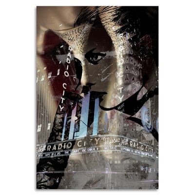 "Radio City" Acrylglasbild - 120x180cm