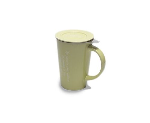 Mug avec infuseur intégré - Vert Anis