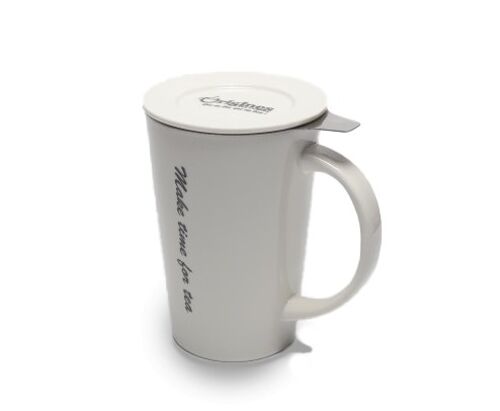Mug avec infuseur intégré - Blanc