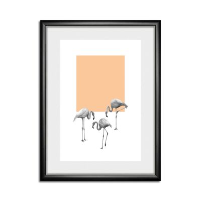 Alon Flamingo Rahmenbild - 30x40cm