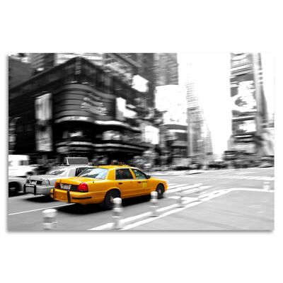 "N.Y.C. Yellow Cab" Acrylglasbild - 120x80cm