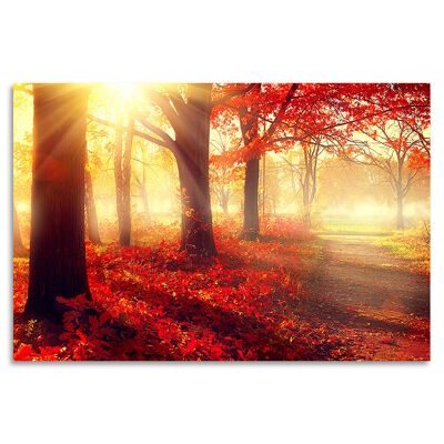 "Shiny Autumn" Acrylglasbild - 120x80cm